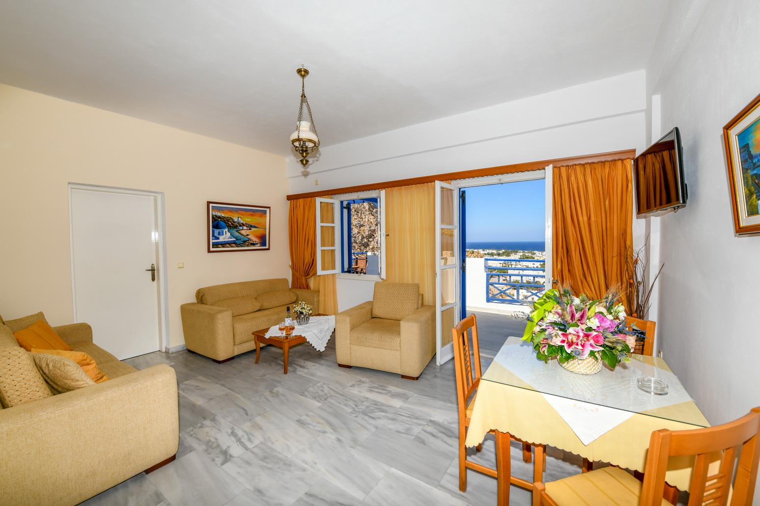 Aegean View Hotel Kamári Exteriér fotografie