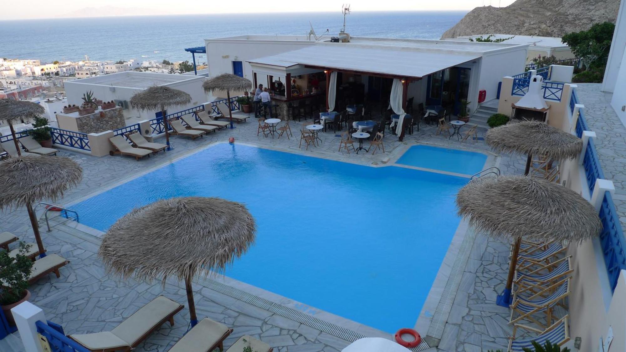 Aegean View Hotel Kamári Exteriér fotografie