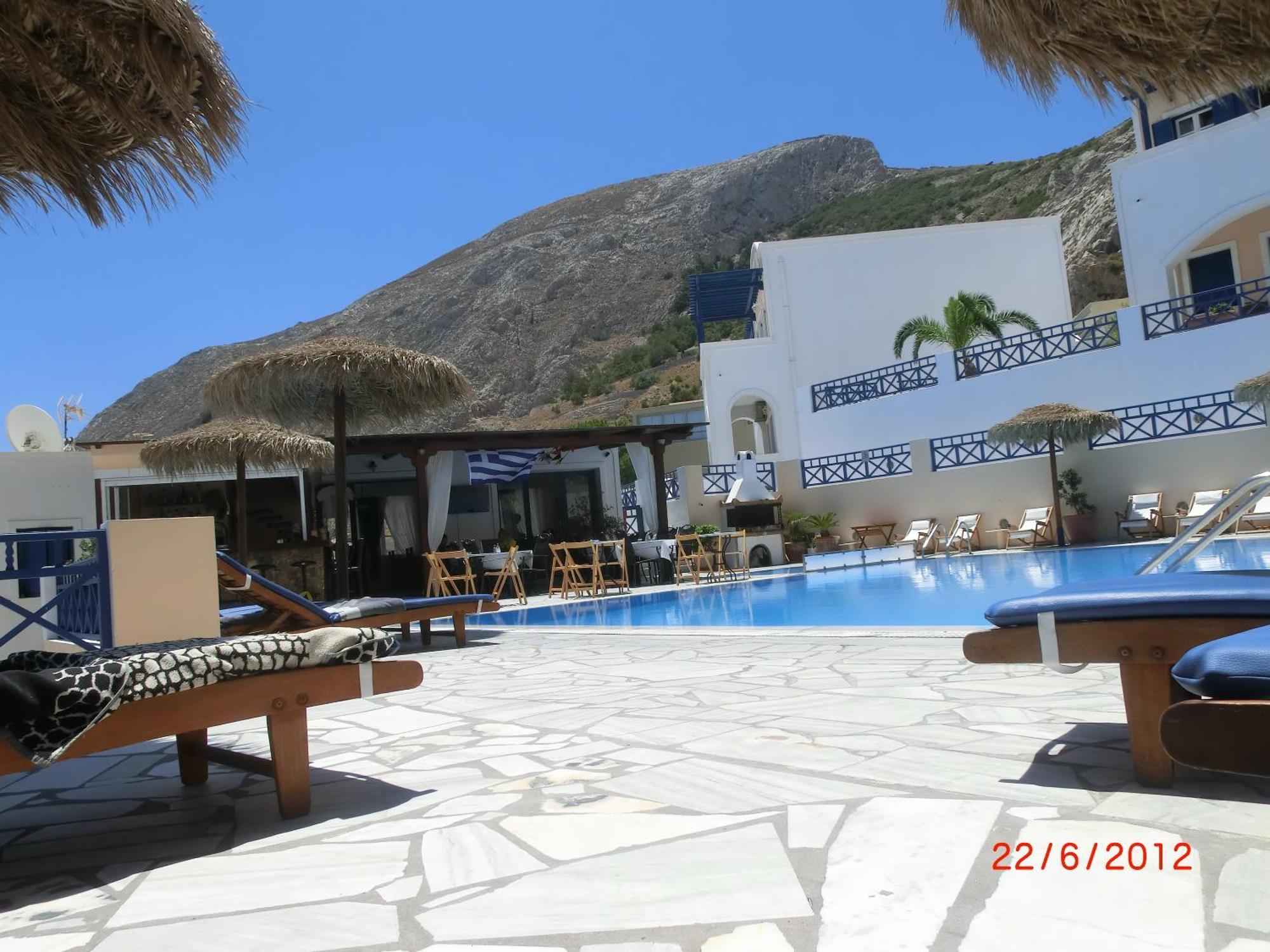 Aegean View Hotel Kamári Exteriér fotografie